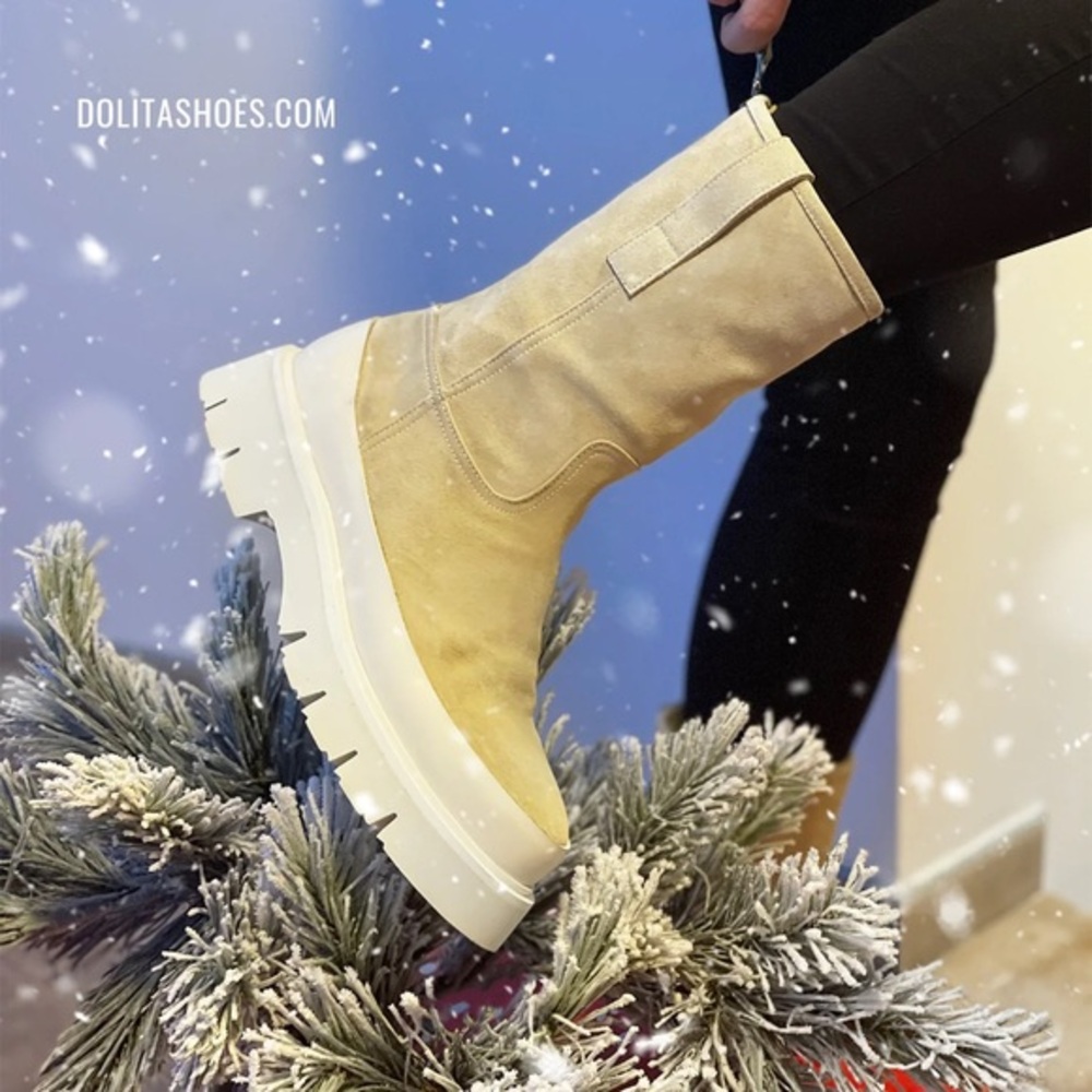 MARA BINI Faux Fur Lined Boots Women’s size 37 (6.5US)